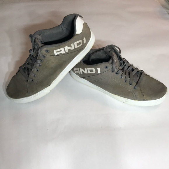 And 1 Canvas Low Top casual basketball sneaker grey men’s size 12 - Picture 12 of 12